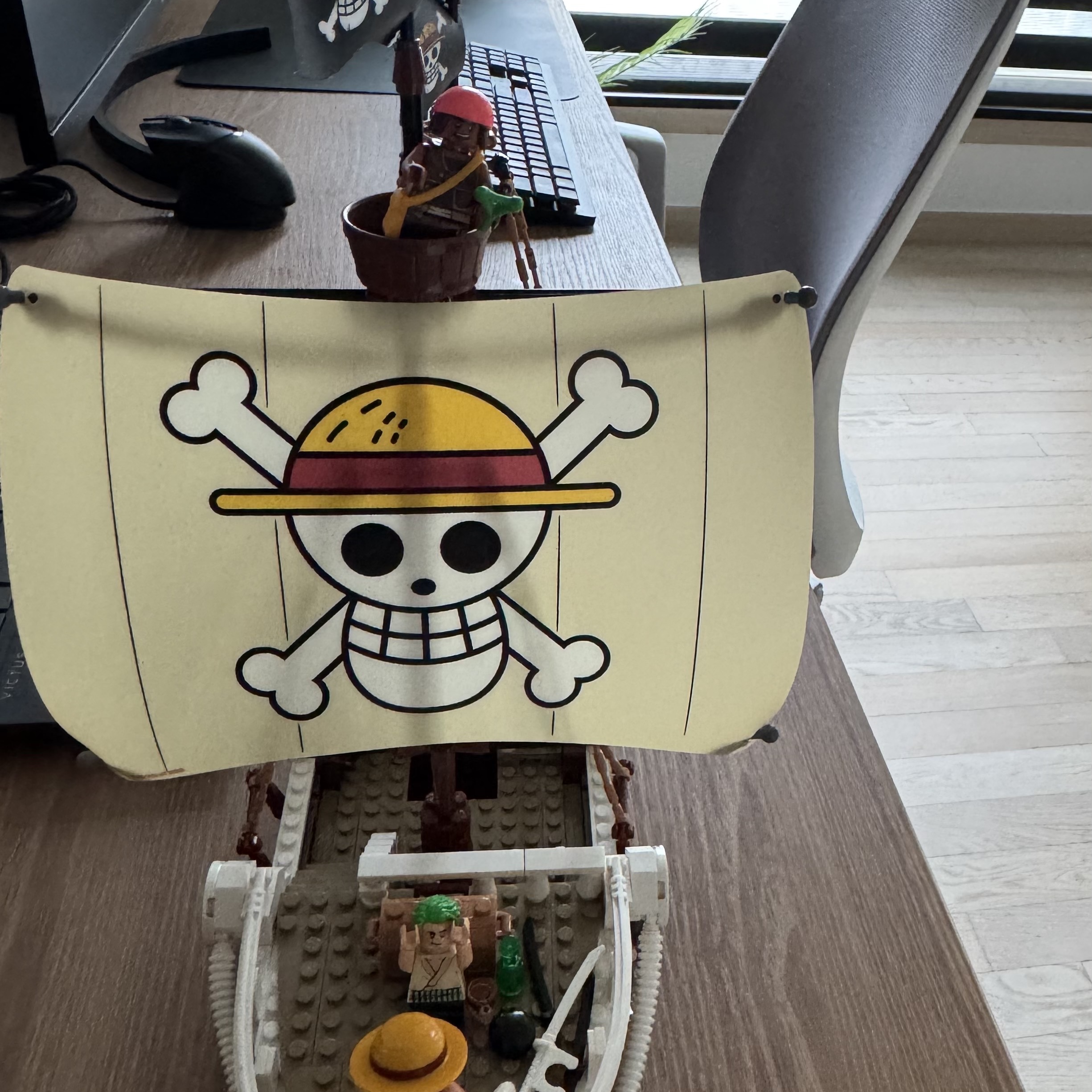 Lego One Piece The Going Merry Pirate Ship 착용 스타일