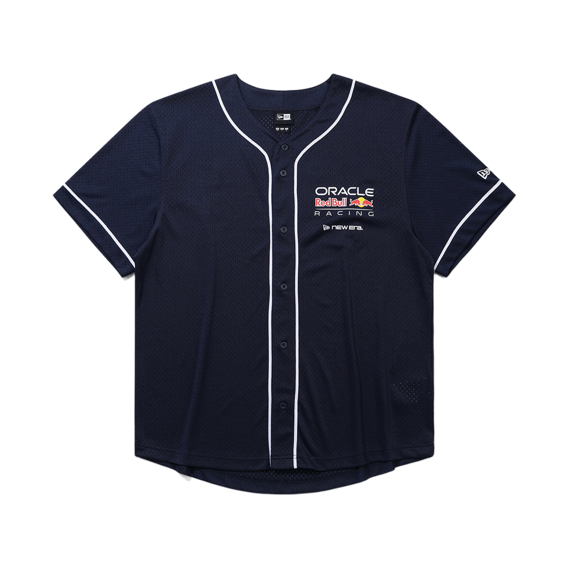 뉴에라 x 오라클 레드불 레이싱 메쉬 셔츠 네이비(New Era x Oracle Red Bull Racing Mesh Shirt Navy) - 1