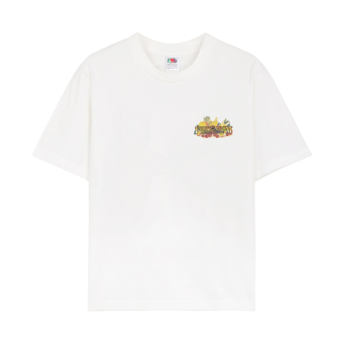 프룻오브더룸 프룻 오리지널 반팔티셔츠 화이트(fruitoftheloom Fruit Original Banpal T-shirts WHITE)
