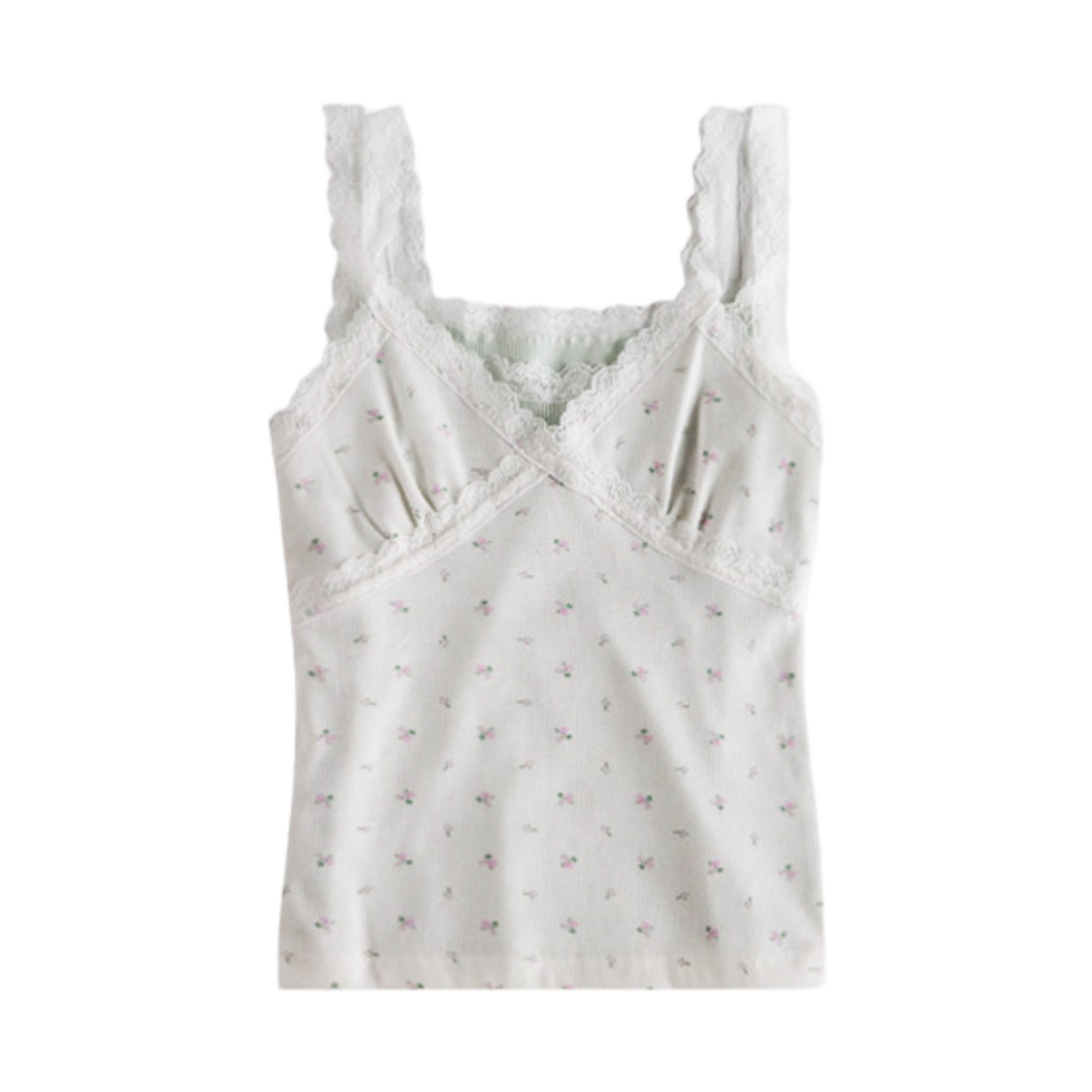 뮈르뮈르 노키 레이어드 레이스 슬리브리스(MURMURE Noki Layered Lace Sleeveless Top)