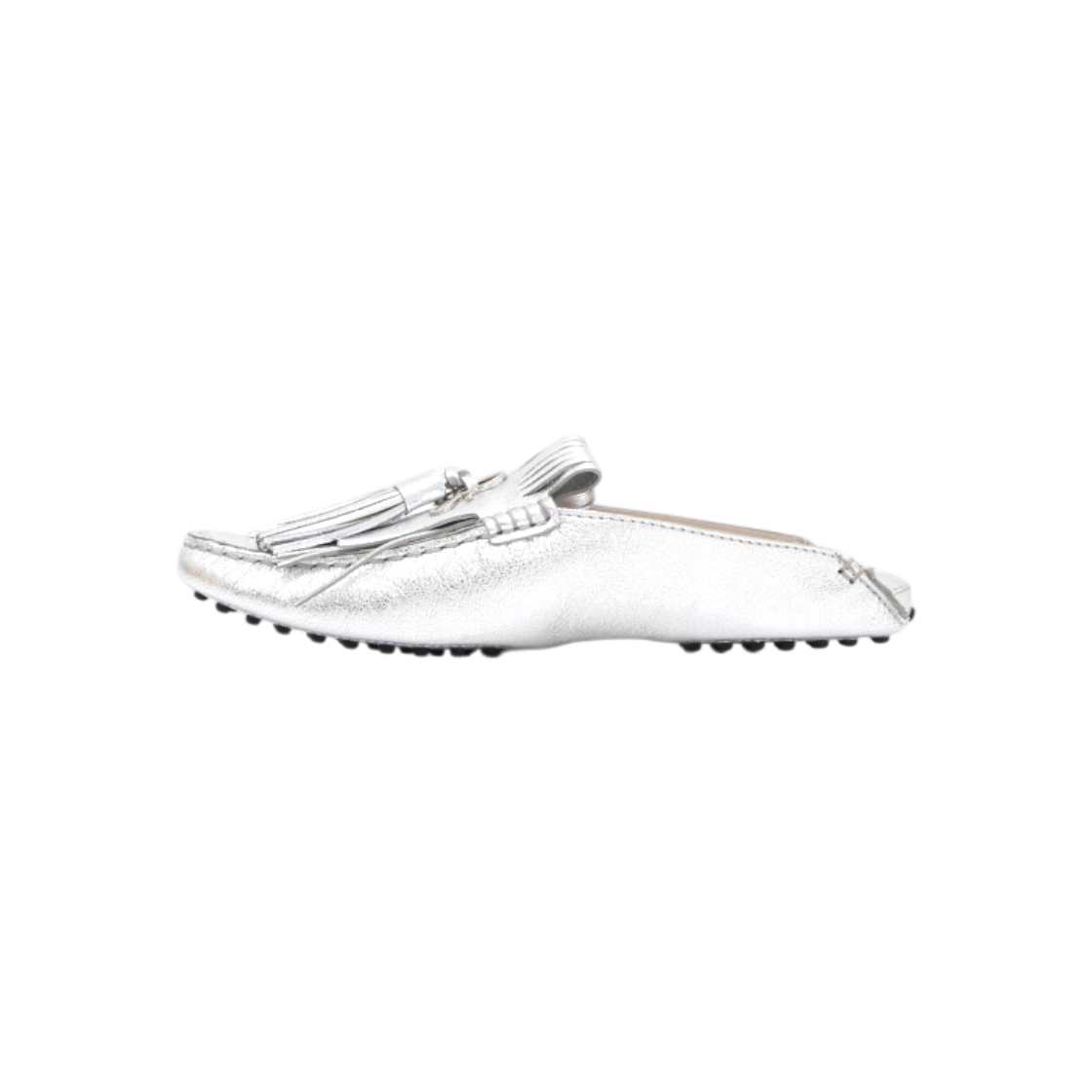토즈 XXW00G0X860MECB200 실버 테슬 드라이빙 여성 슈즈aa64831(Tod's Silver Tassel Driving Shoes) - 1