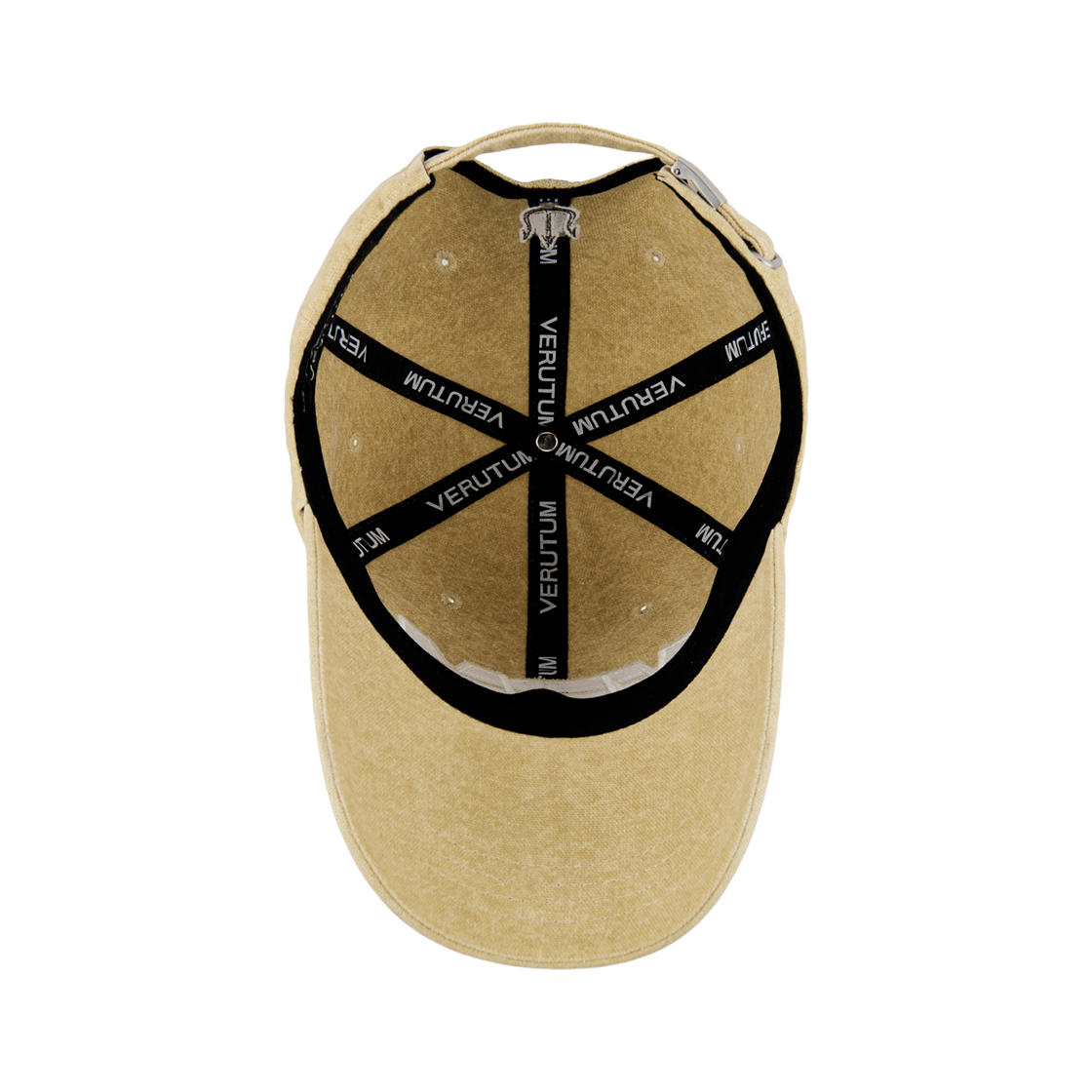 베루툼 VRM 아플리케 로고 피그먼트 볼캡 옐로우(VERUTUM BC251P VRM Applique Logo Pigment Ball Cap Yellow) - 5