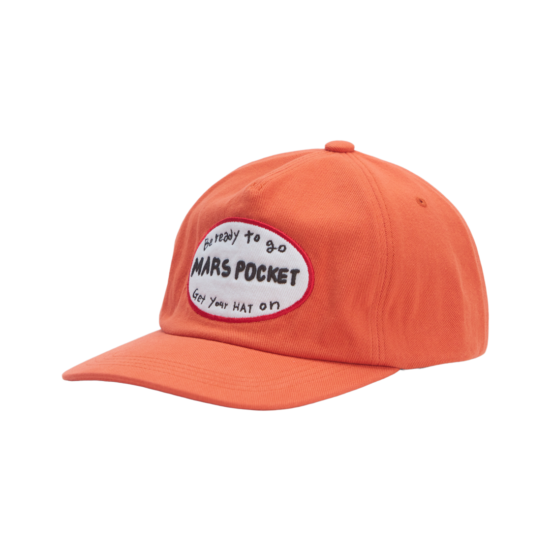 마스포켓 빅 서클 캡 오렌지(Marspocket Big Circle Cap Orange)