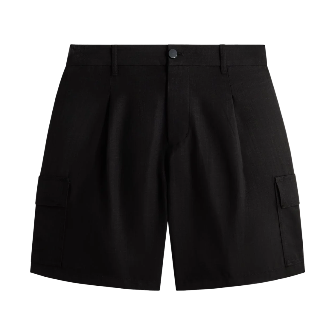 키스 & 킨 텍스처드 비스코스 콘리 카고 쇼츠 블랙(Kith & Kin Textured Viscose Conley Cargo Short Black)