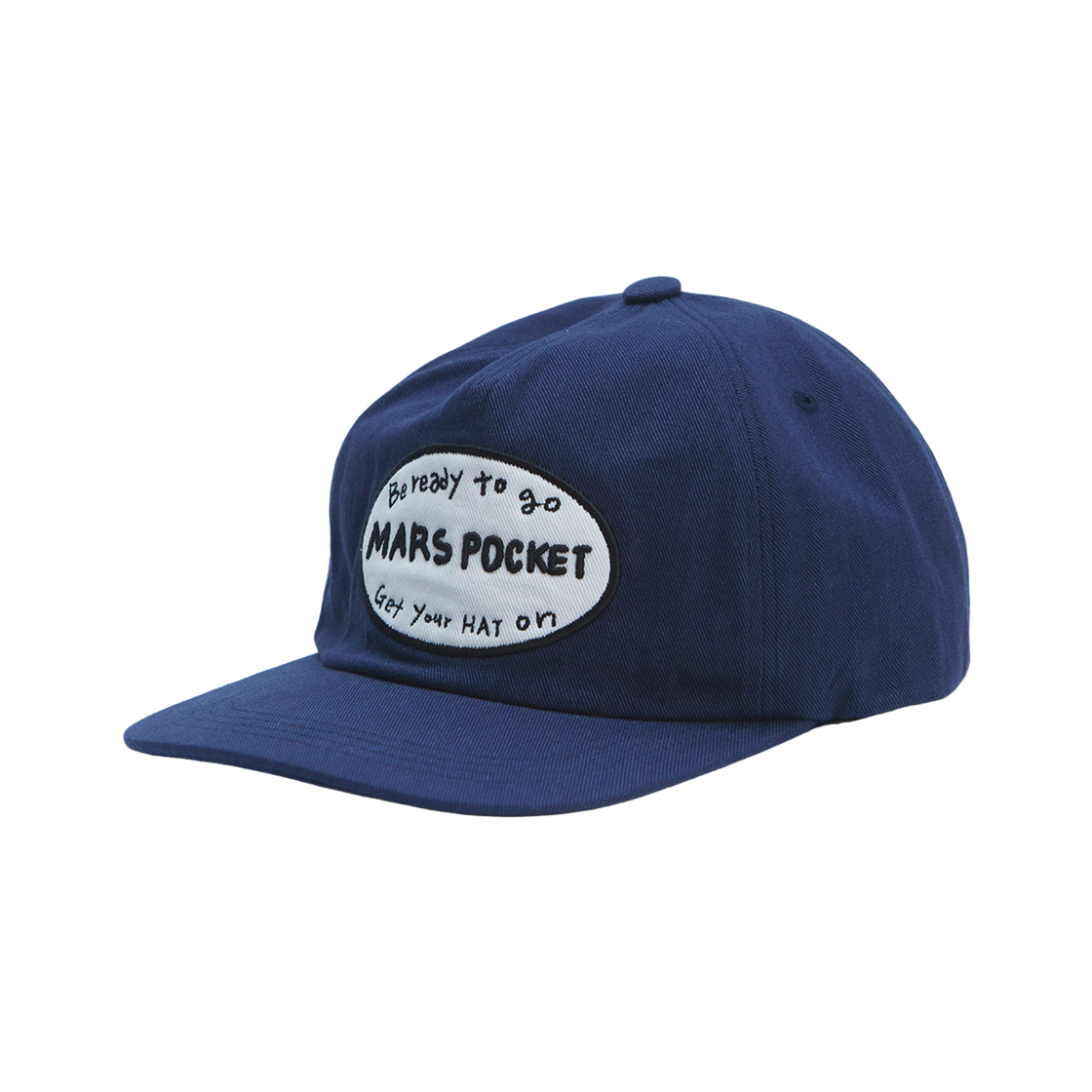 마스포켓 빅 서클 캡 네이비(Marspocket Big Circle Cap Navy)