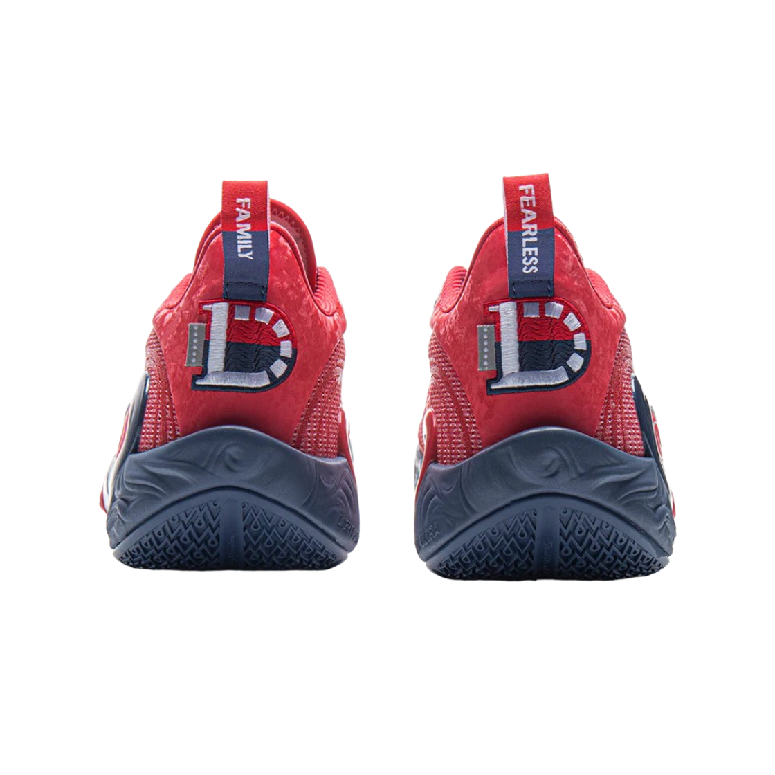 리닝 x 디안젤로 러셀 웨이 오브 웨이드 디로 1 에너지 드링크 레드 네이비(LiNing x D'Angelo Russell Way of Wade Dlo 1 Energy Drink Red Navy) - 3