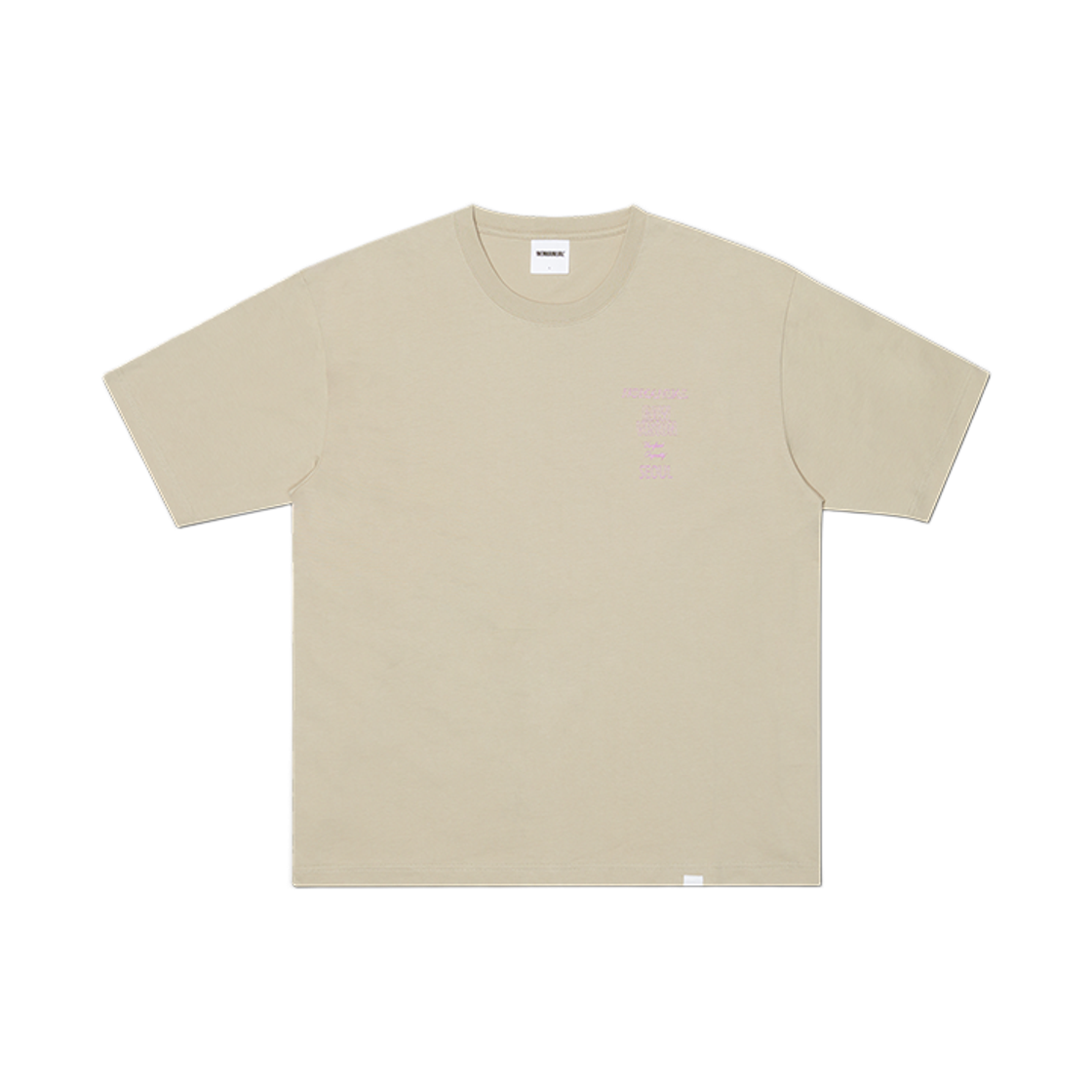 NMSS62TS19WGY NOMANUAL N.I T-Shirt Warm Gray