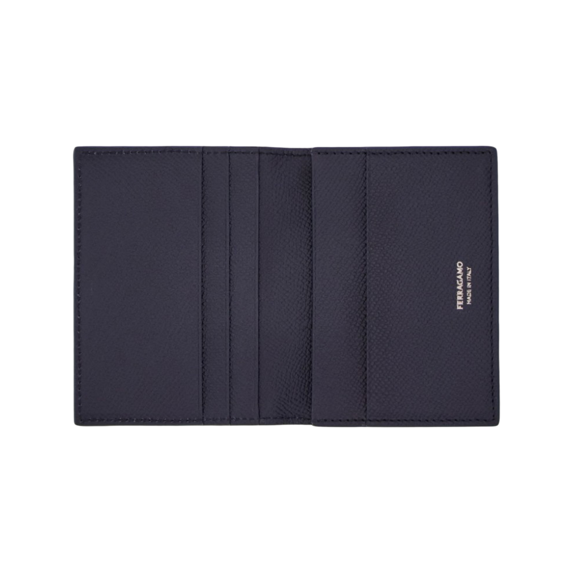 페라가모 간치니 카드 홀더 다크 네이비 블루(Ferragamo Gancini Card Holder Dark Navy Blue) - 2