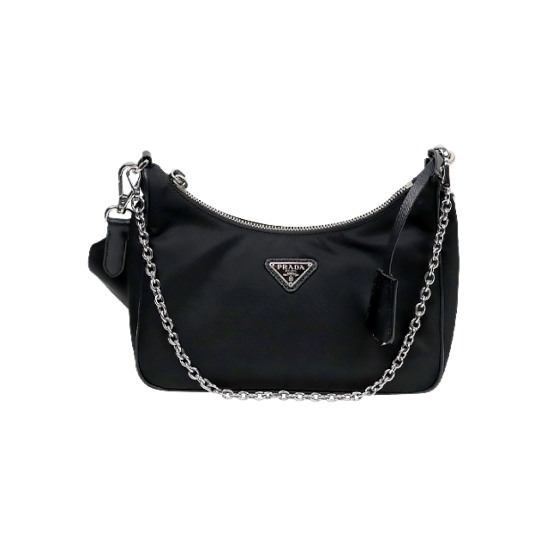 ITL6JGRLO3H4 Prada Black Re-Nylon Multi Hobo Shoulder Bag D-A61219