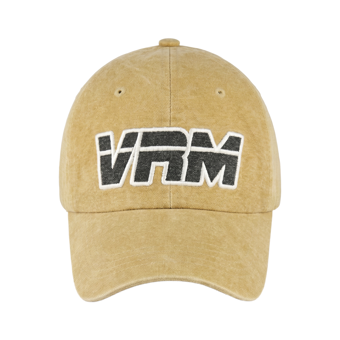 베루툼 VRM 아플리케 로고 피그먼트 볼캡 옐로우(VERUTUM BC251P VRM Applique Logo Pigment Ball Cap Yellow) - 2