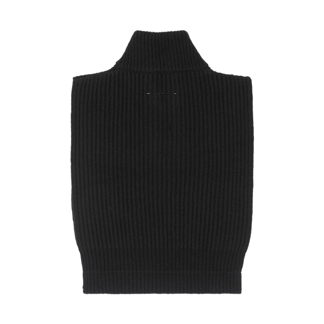 (W) MM6 메종 마르지엘라 울 스웨터 베스트 블랙((W) MM6 Maison Margiela Wool Sweater Vest Black) - 2