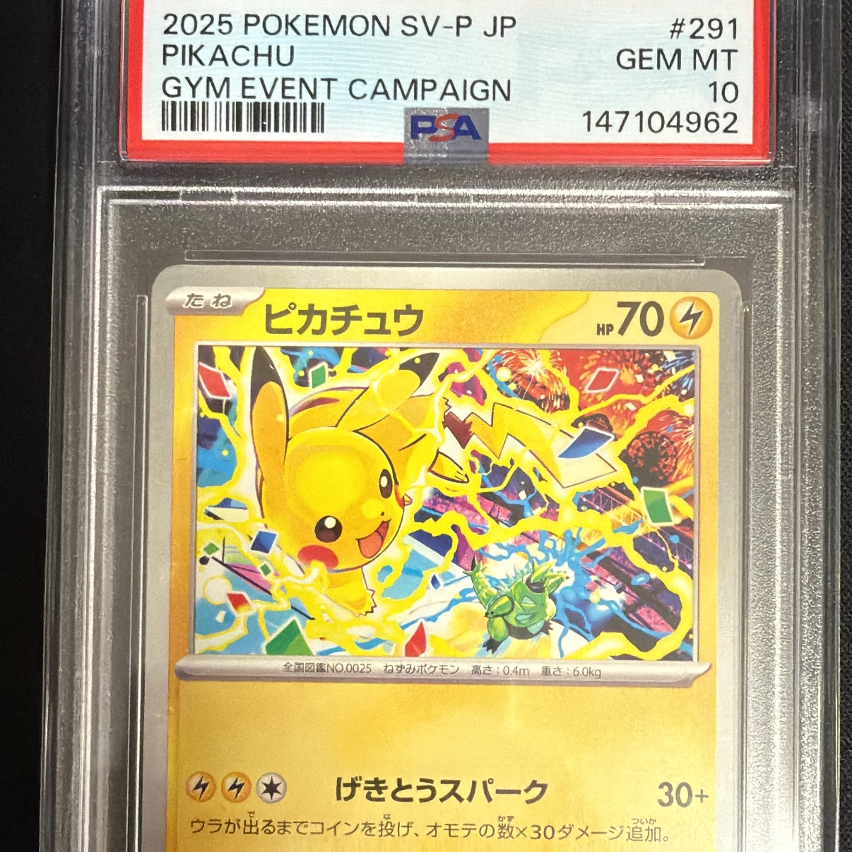 Pokemon TCG Pikachu P Scarlet & Violet Promos (Japanese Ver.) 착용 스타일
