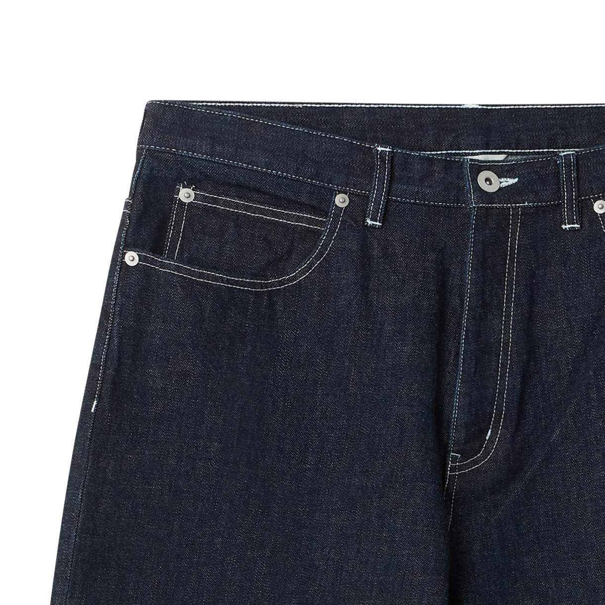아크릴 데님 박시 팬츠 원 워시 - 26FW(AKRYL Denim Boxy Pants One Wash - 26FW) - 4