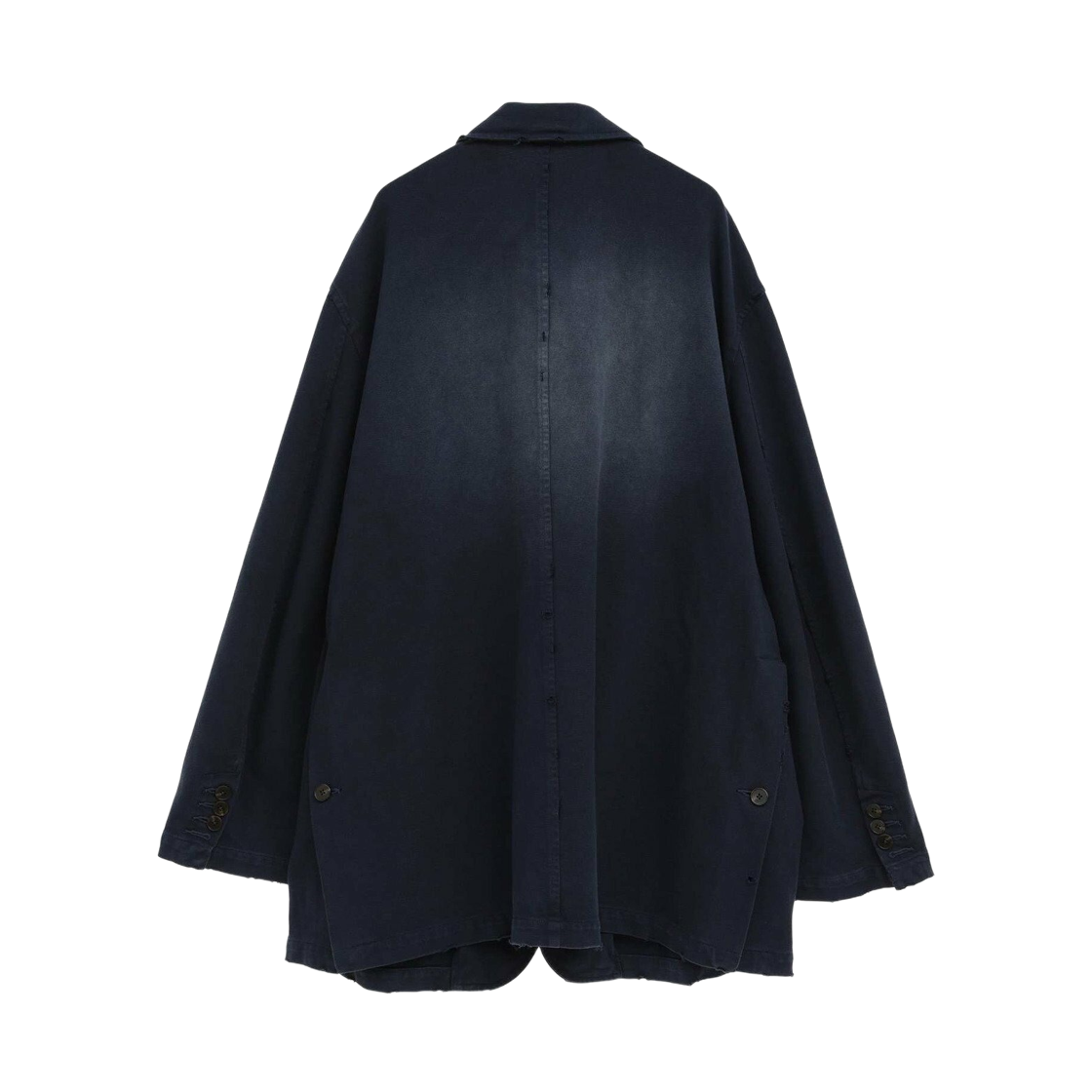 컨버스 도쿄 피그먼트 다이 디스트레스드 테일러드 자켓 네이비(Converse Tokyo Pigment Dye Distressed Tailored Jacket Navy) - 2