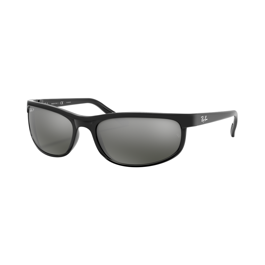 RB2027-601/W1 Ray-Ban Predator 2 Matte Black Frame Grey Polarized Lense High Bridge Fit