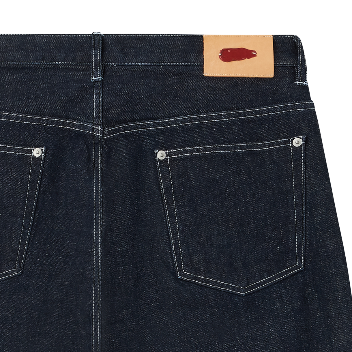 아크릴 데님 박시 팬츠 원 워시 - 26FW(AKRYL Denim Boxy Pants One Wash - 26FW) - 6