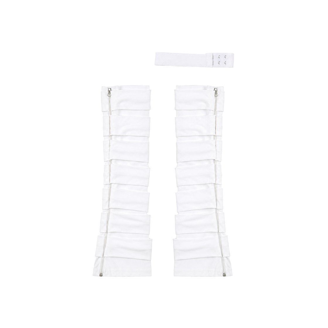 본네 밴디지 레그워머 화이트(Bonnae bandage leg warmer White)