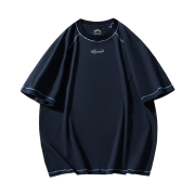 SANRO Quick Dry Short Sleeve Navy