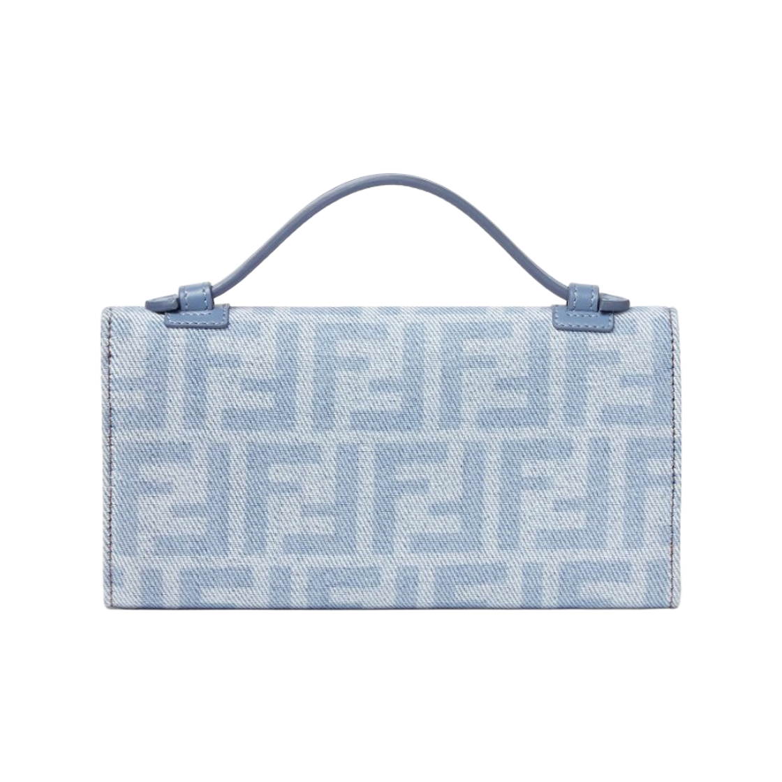 펜디 바게트 체인 장지갑 FF 데님 라이트 블루(Fendi Baguette Chain Long Wallet FF Denim Light Blue) - 2