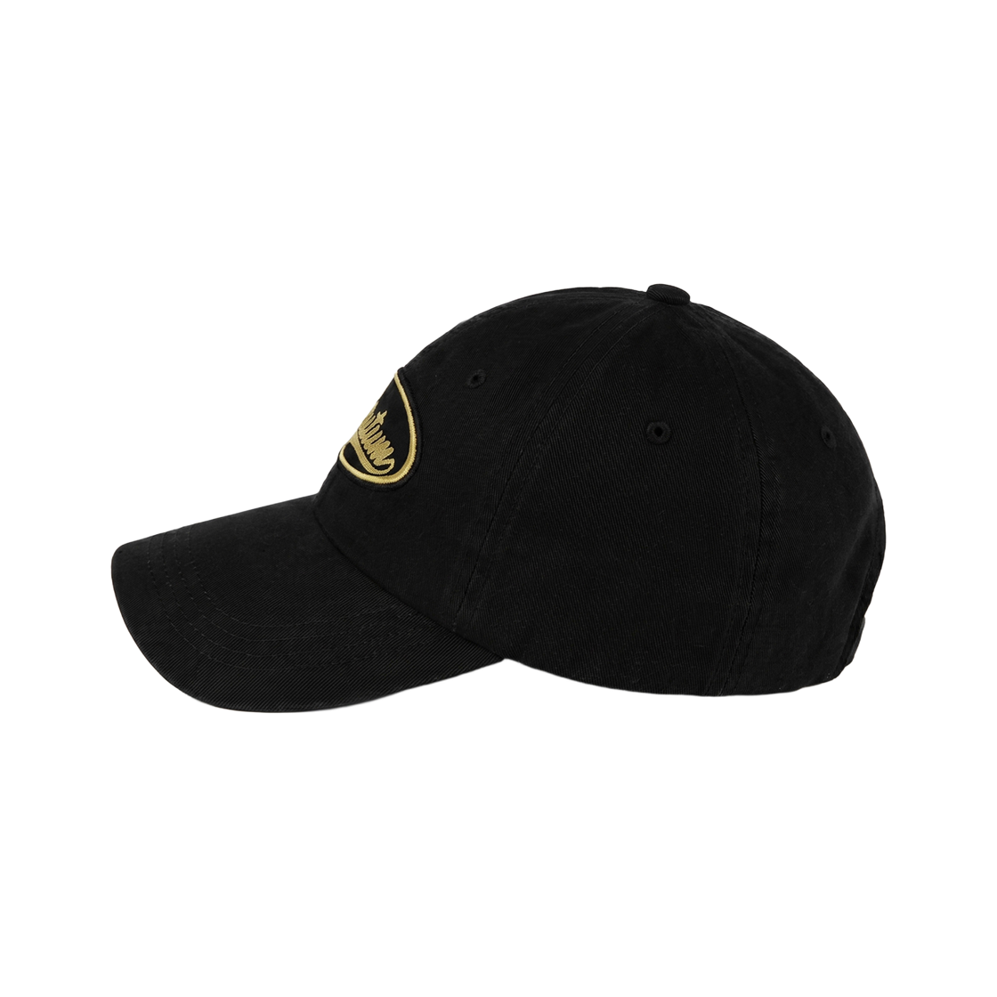 베루툼 웨이브 로고 와펜 볼캡 블랙(VERUTUM BC253B Verutum Wave Logo Wapen Ball Cap Black) - 3