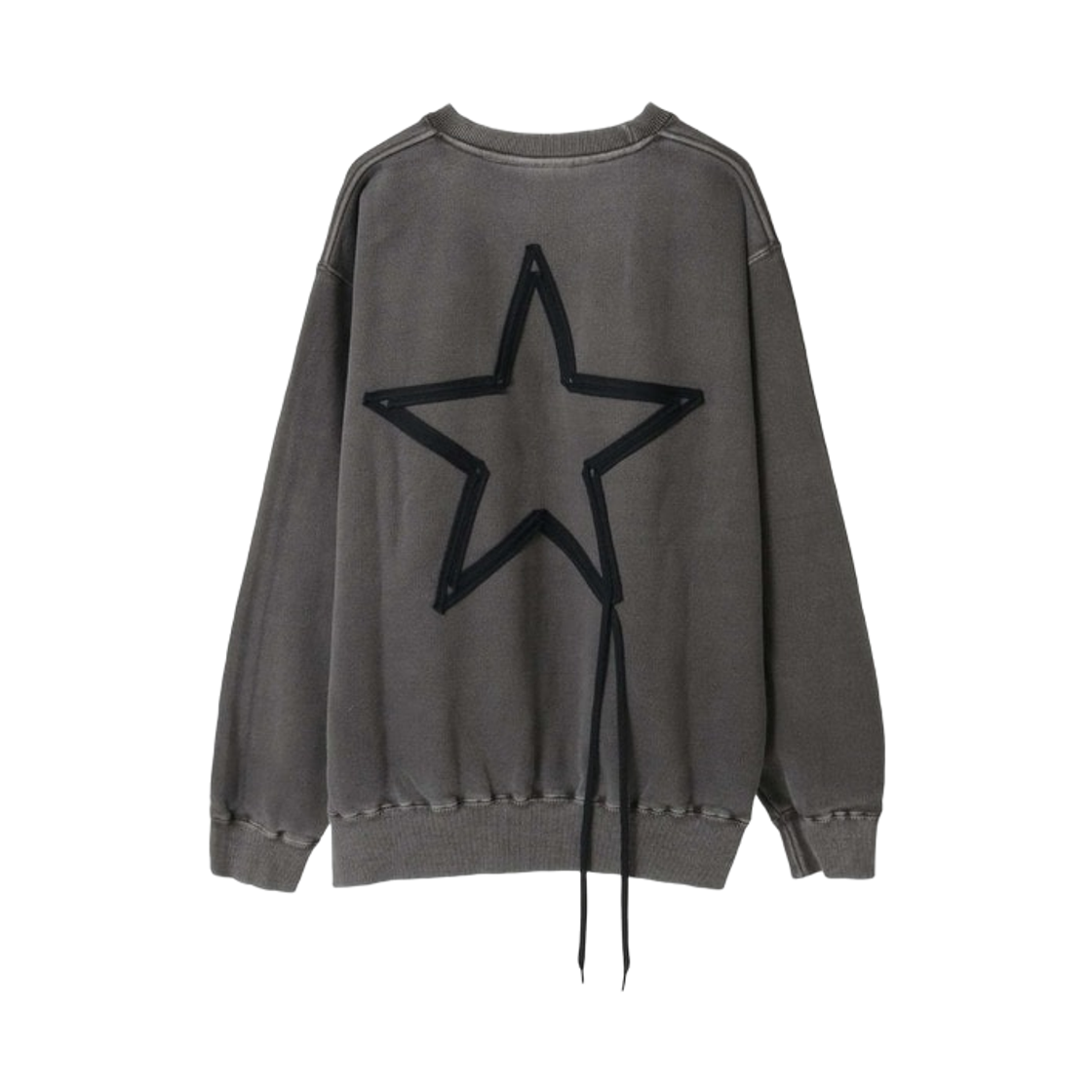 컨버스 도쿄 피그먼트 다이 스핀들 스타 스웨트 블랙(Converse Tokyo Pigment Dye Spindle Star Sweat Black)