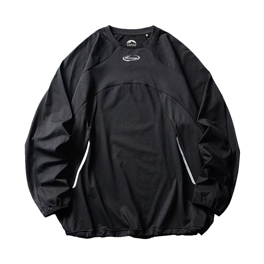 산로 퀵드라이 풀오버티셔츠 블랙(SANRO Quick Dry Pullover Black)