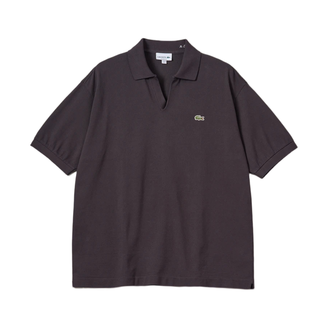 캡틴 선샤인 x 라코스테 스키퍼 셔츠 브라운(Kaptain Sunshine x Lacoste Skipper Shirt Brown) - 1