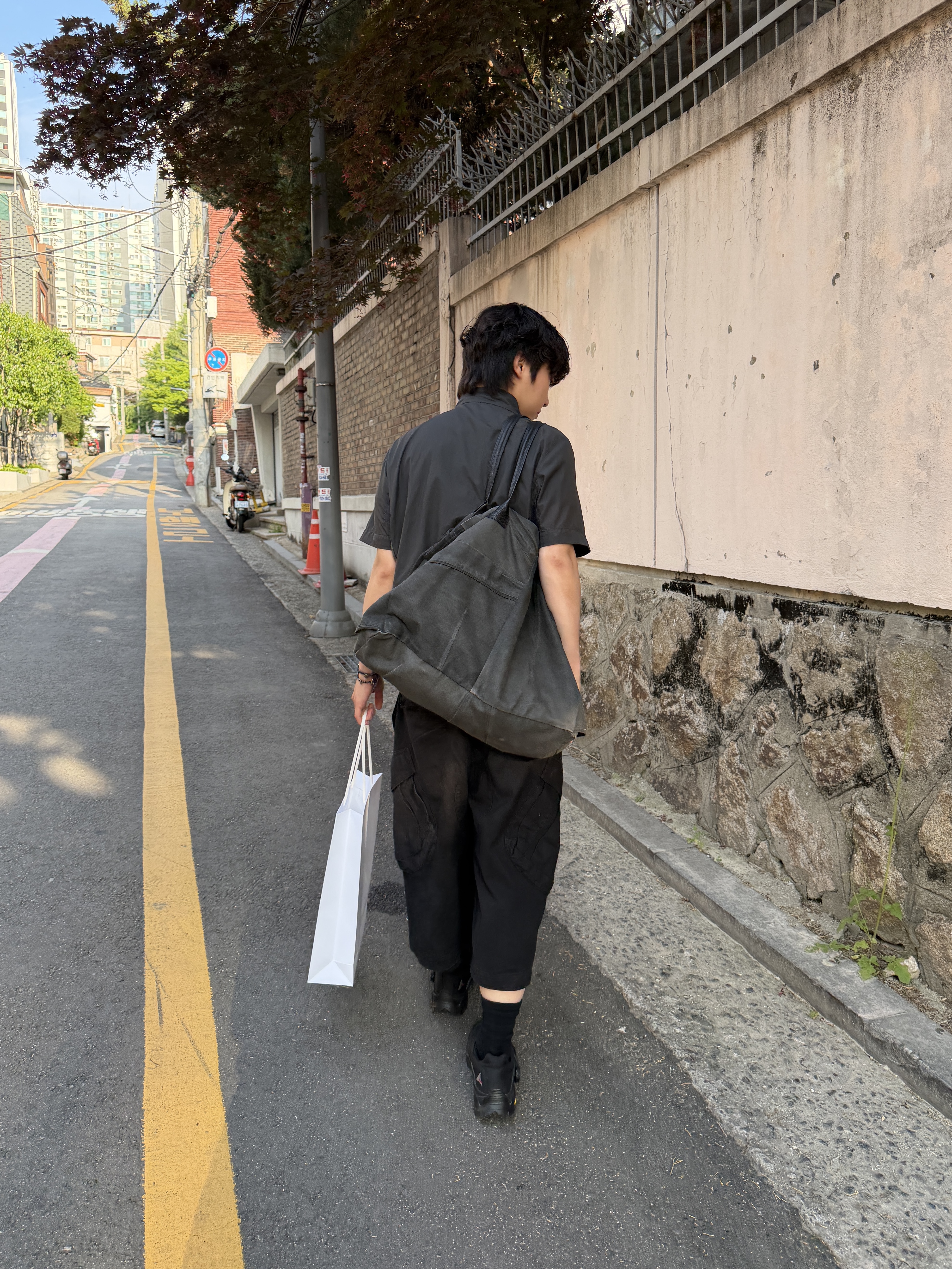 Roa Hiking Minaar Black, Sansan Gear Capri Pants Black_26SS 착용 스타일