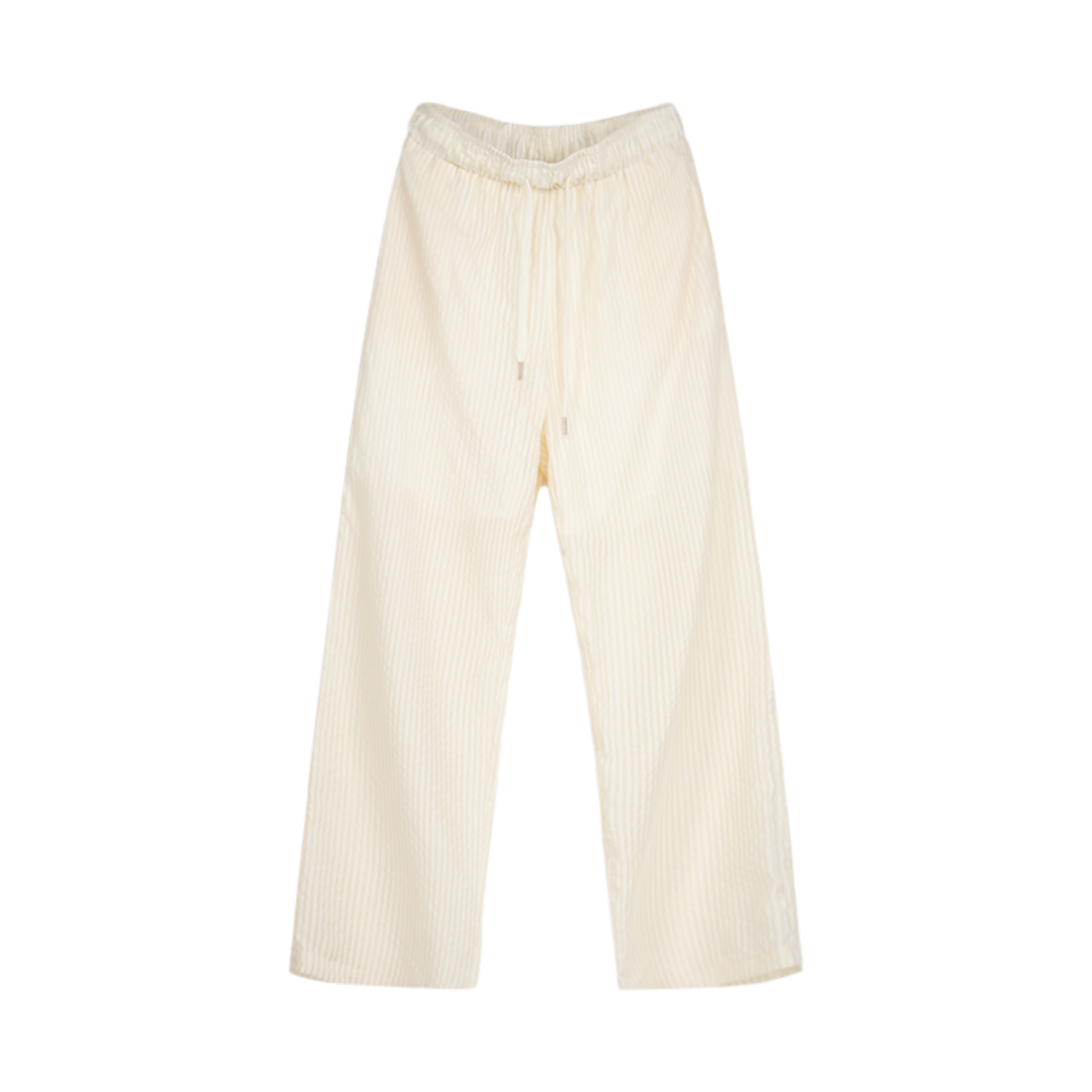 00133 MURMURE Tiro See-through Stripe Pants IvoryBegie