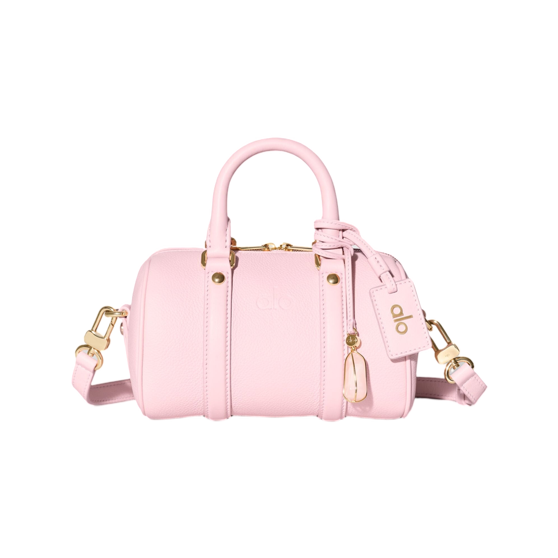 알로 요가 알로 미니 보이지 썬드레치트 핑크 레더(Alo Yoga Alo Mini Voyage Sundrenched Pink Leather) - 1