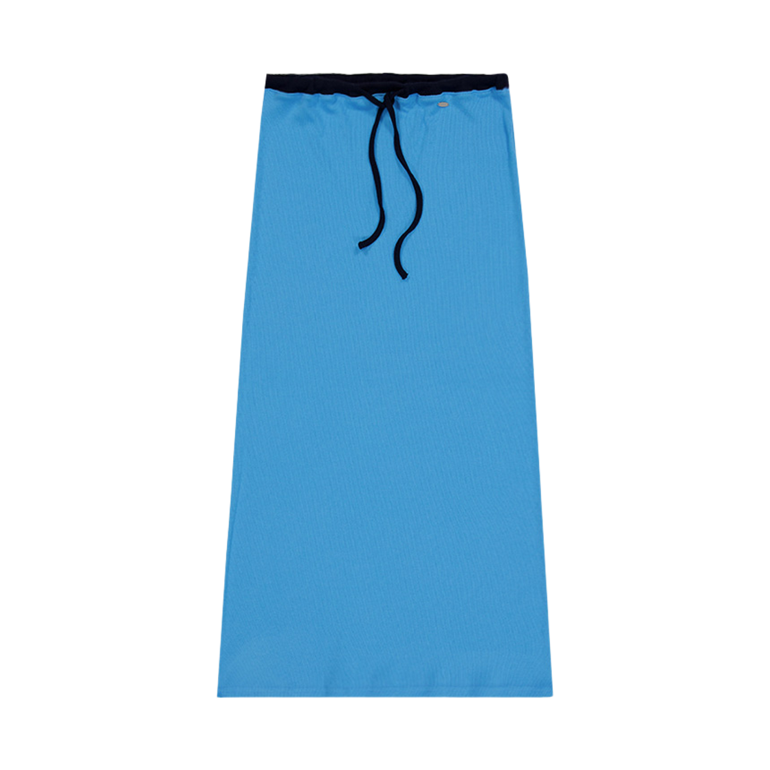 뮈르뮈르 메븐 배색 슬림 롱 스커트 블루(MURMURE Maven Slim Maxi Skirt Blue)