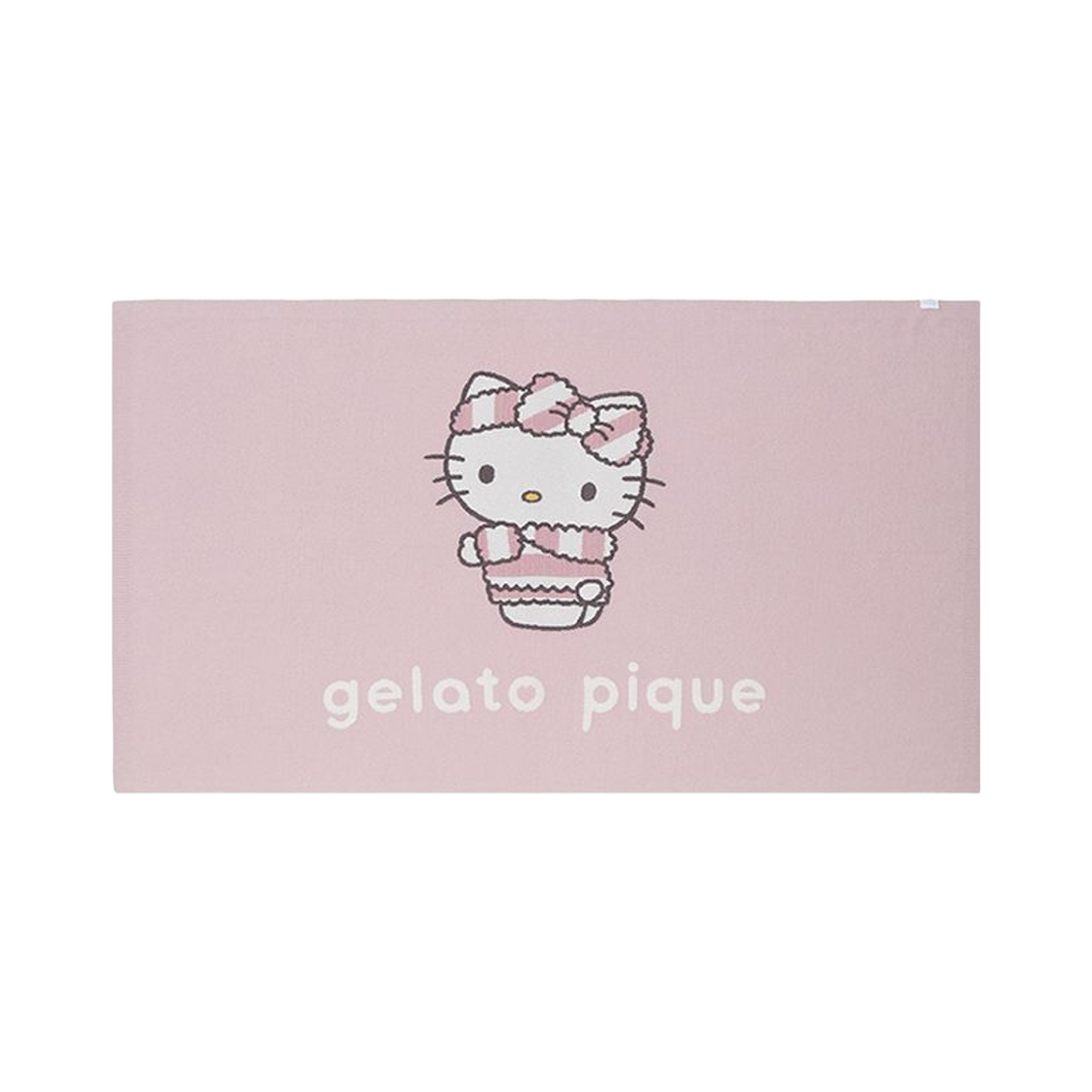 75WGG263463-066 Sanrio x Gelato Pique Blanket Pink