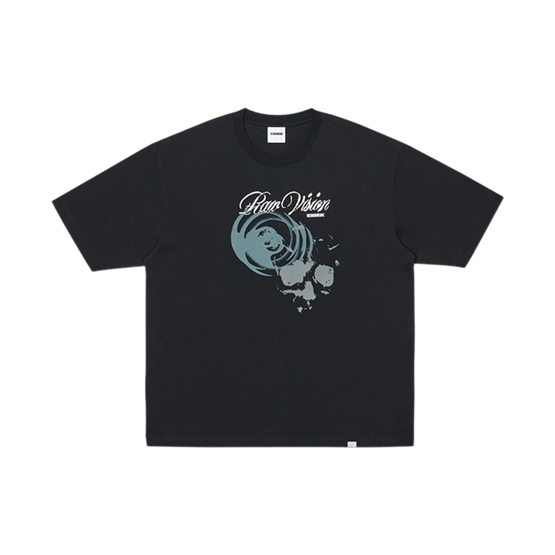 NMSS62TS13BLK NOMANUAL 3C Skull T-shirt Black