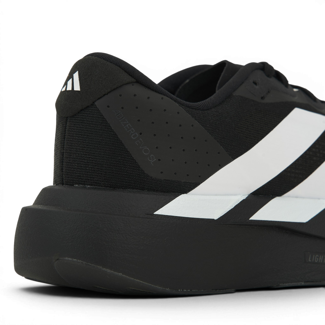 (J) 아디다스 아디제로 EVO SL 코어 블랙 클라우드 화이트((J) Adidas Adizero EVO SL Core Black Cloud White) - 8