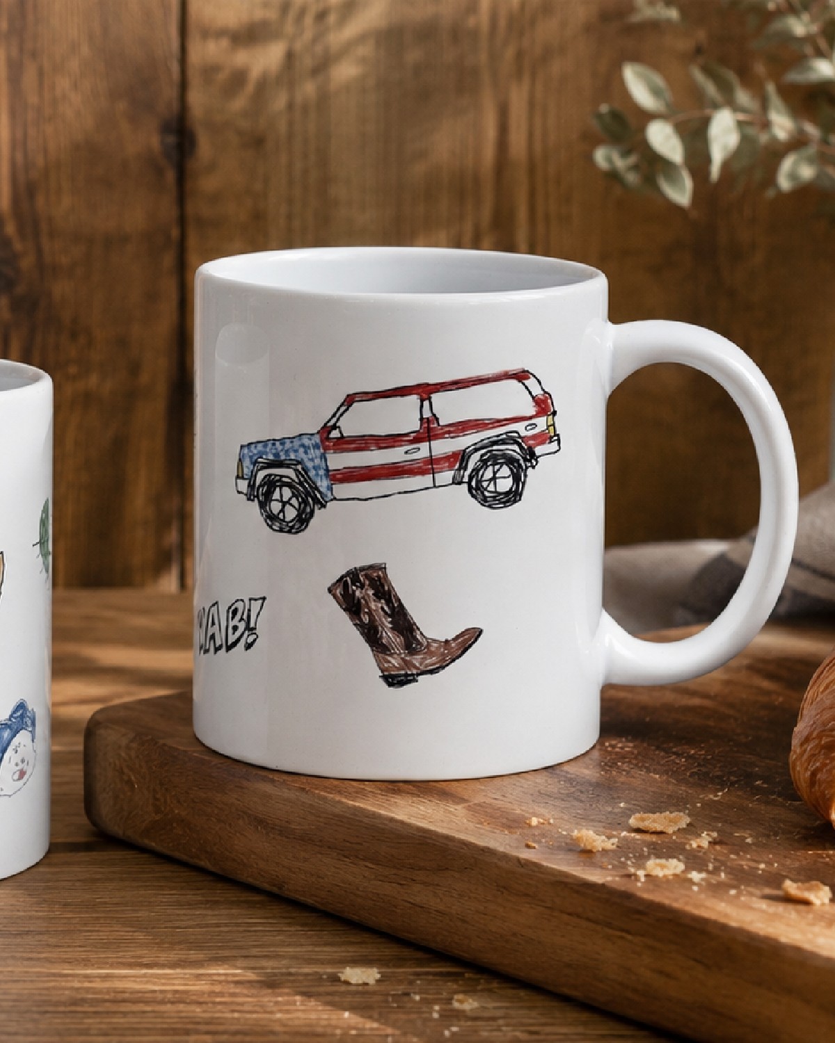 [KREAM 단독] 왓어브레드 머그 화이트 350ml([KREAM 단독] What A Bread Mug White 350ml) - 4