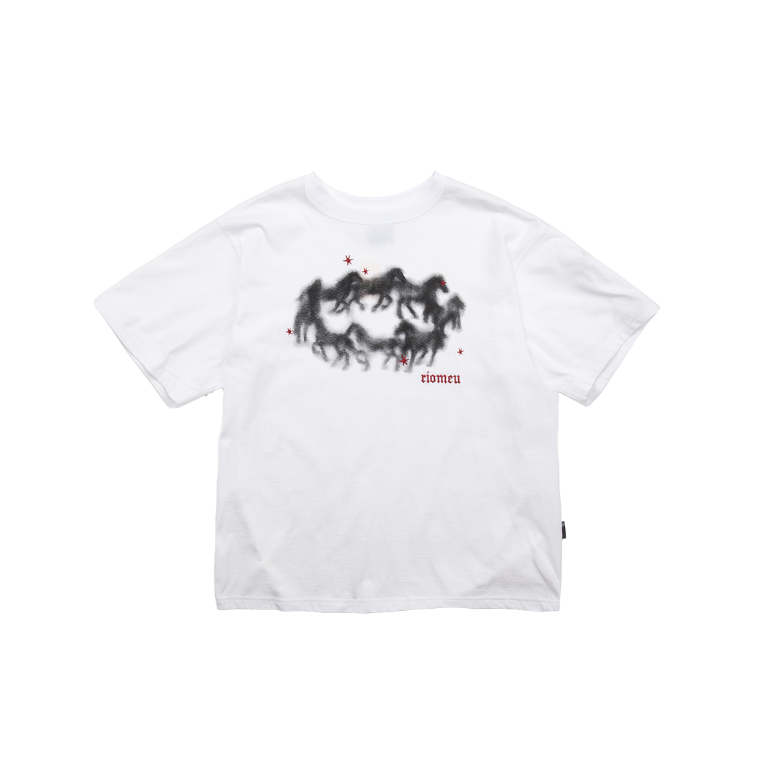 리오므 오벌 홀스 반팔티_White(Riomeu Oval Horse Short Sleeve T-shirt_White)