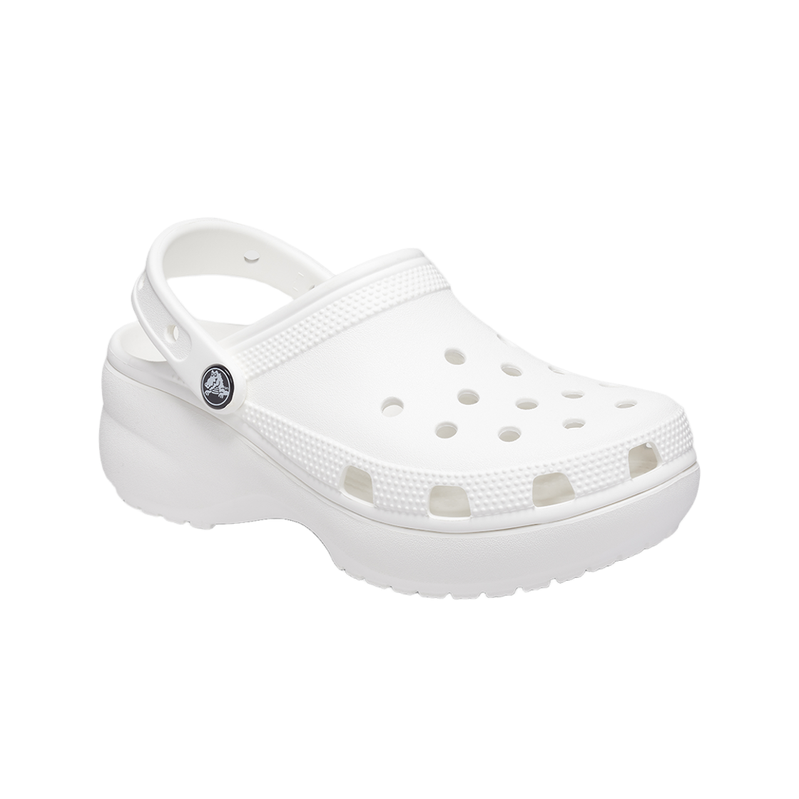 크록스 클래식 플랫폼 클로그 화이트 26SWCL206750(Crocs CLASSIC PLATFORM CLOG W WT 26SWCL206750) - 3