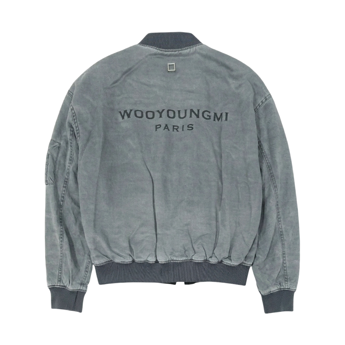 우영미 봄버 자켓 그레이 - 26SS(Wooyoungmi Bomber Jacket Grey - 26SS) - 2