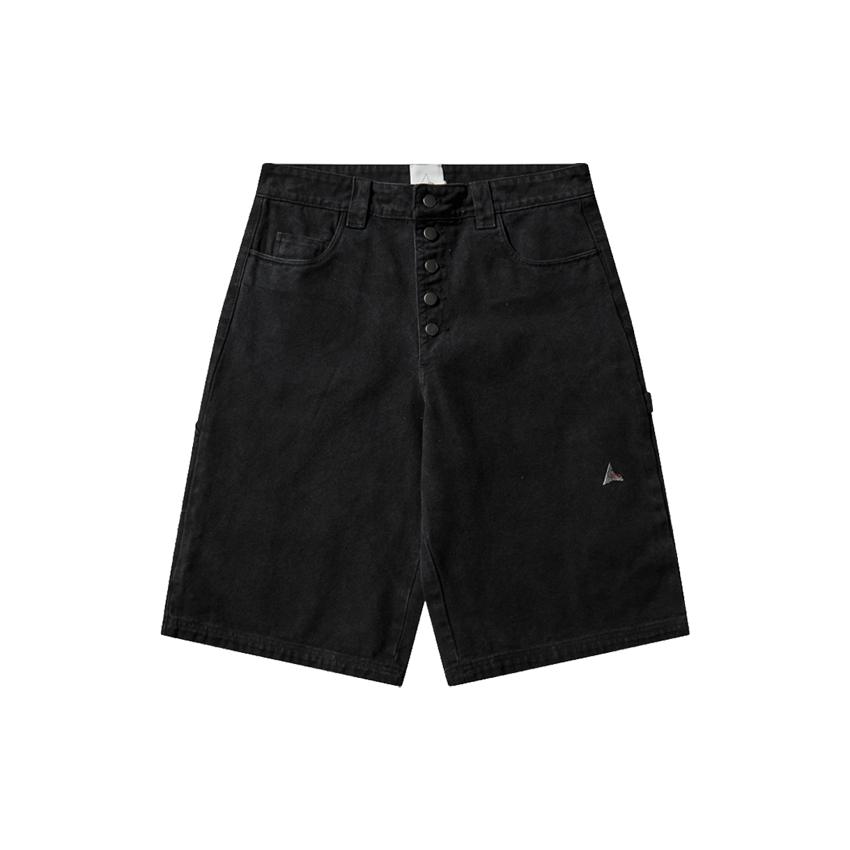 로아 애쉬 캔버스 쇼츠 워시드 블랙 - 26SS(ROA Ash Canvas Shorts Washed Black - 26SS)
