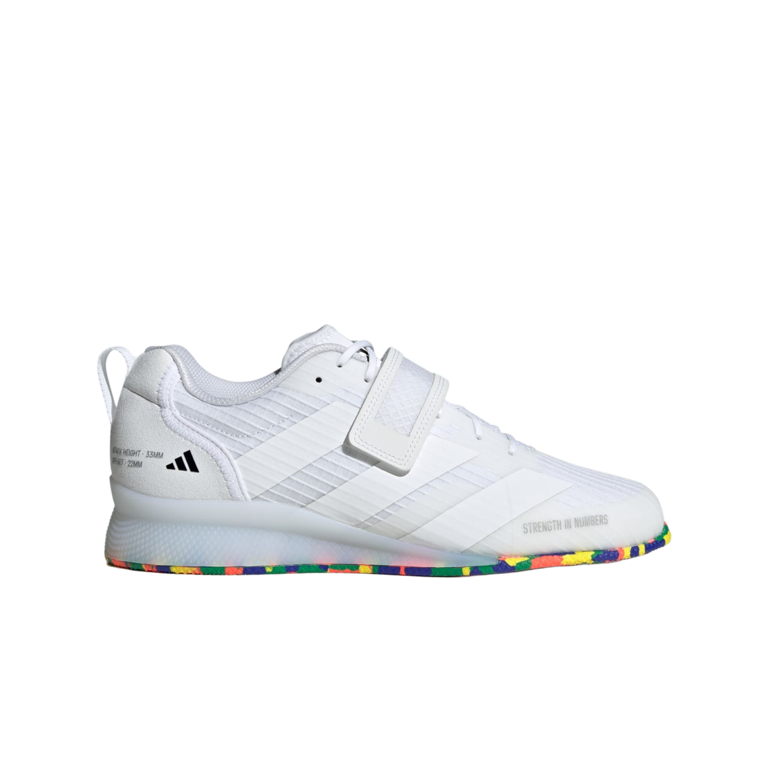 IF0521 Adidas Adipower Weightlifting 3 Cloud White Core Black
