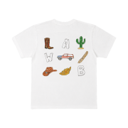 [KREAM 단독] What A Bread Doodle Short Sleeve White