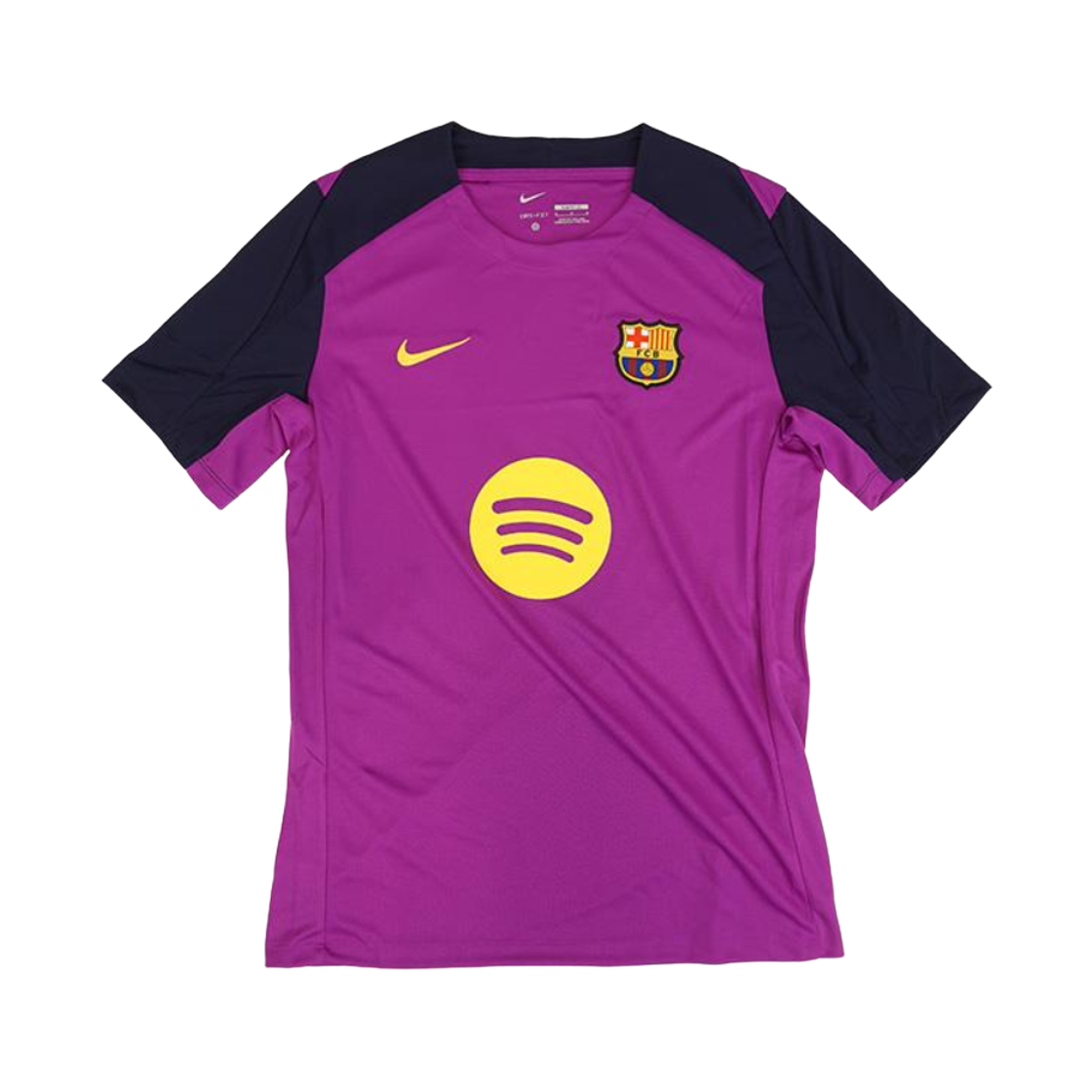 HJ7752-552 Nike FC Barcelona 25/26 Strike Dri-Fit Short Sleeve Training Top Vivid Purple Imperial Purple (HJ7752-552) (Non Marking Ver.)