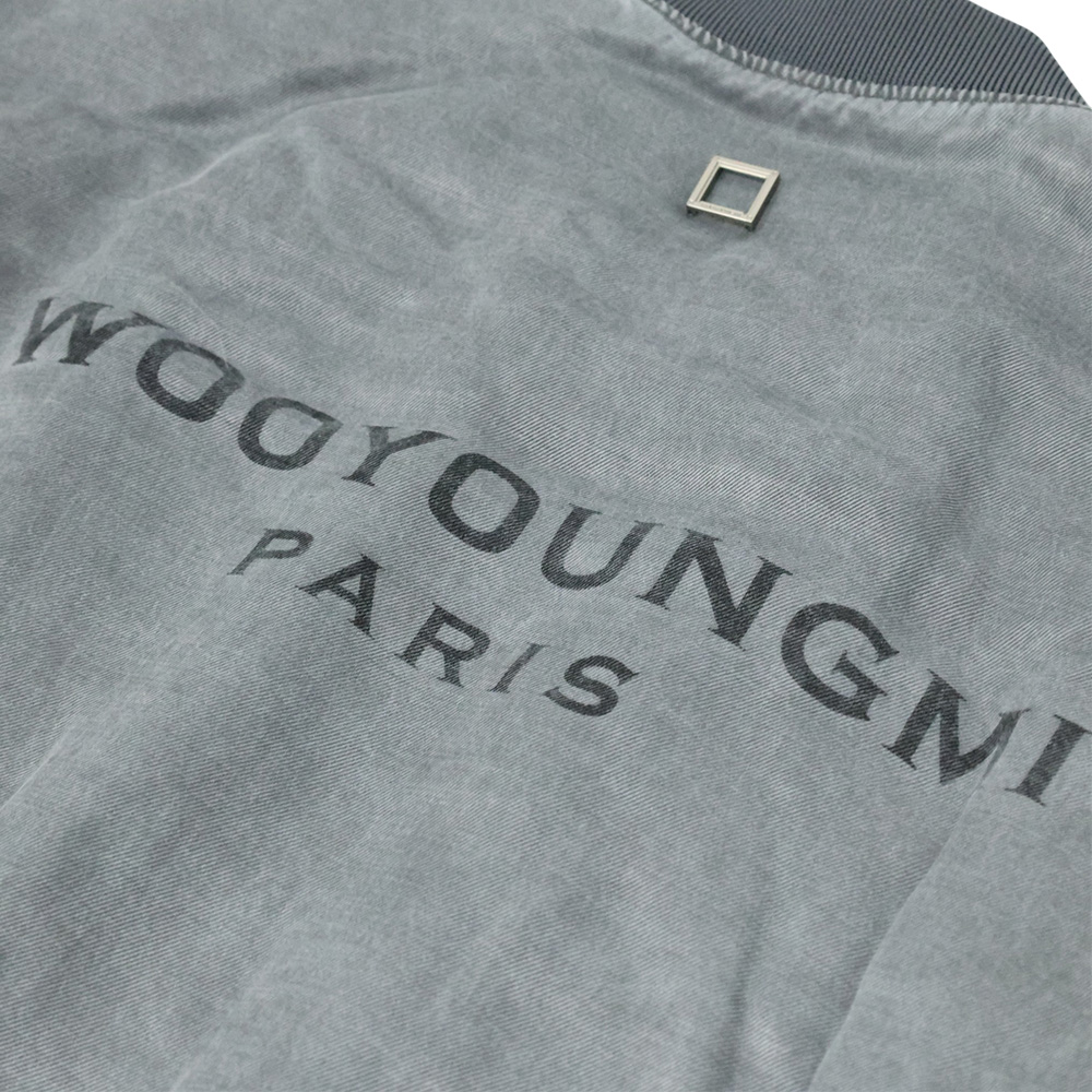 우영미 봄버 자켓 그레이 - 26SS(Wooyoungmi Bomber Jacket Grey - 26SS) - 4