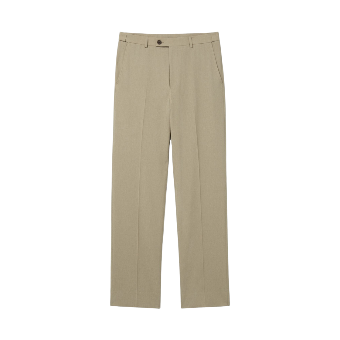 커스텀멜로우 레귤러핏 트윌 셋업 팬츠 베이지(Customellow Regular Fit Twill Setup Pants Beige)