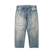 A.Presse No.37 Washed Wide Denim Pants Bleach - 26FW
