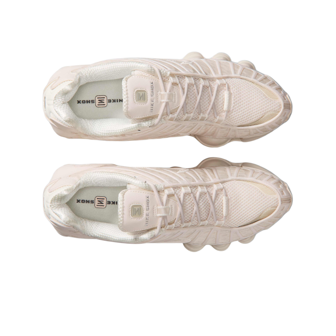 (W) 나이키 샥스 TL 초크 메탈릭 실버((W) Nike Shox TL Chalk Metallic Silver) - 2