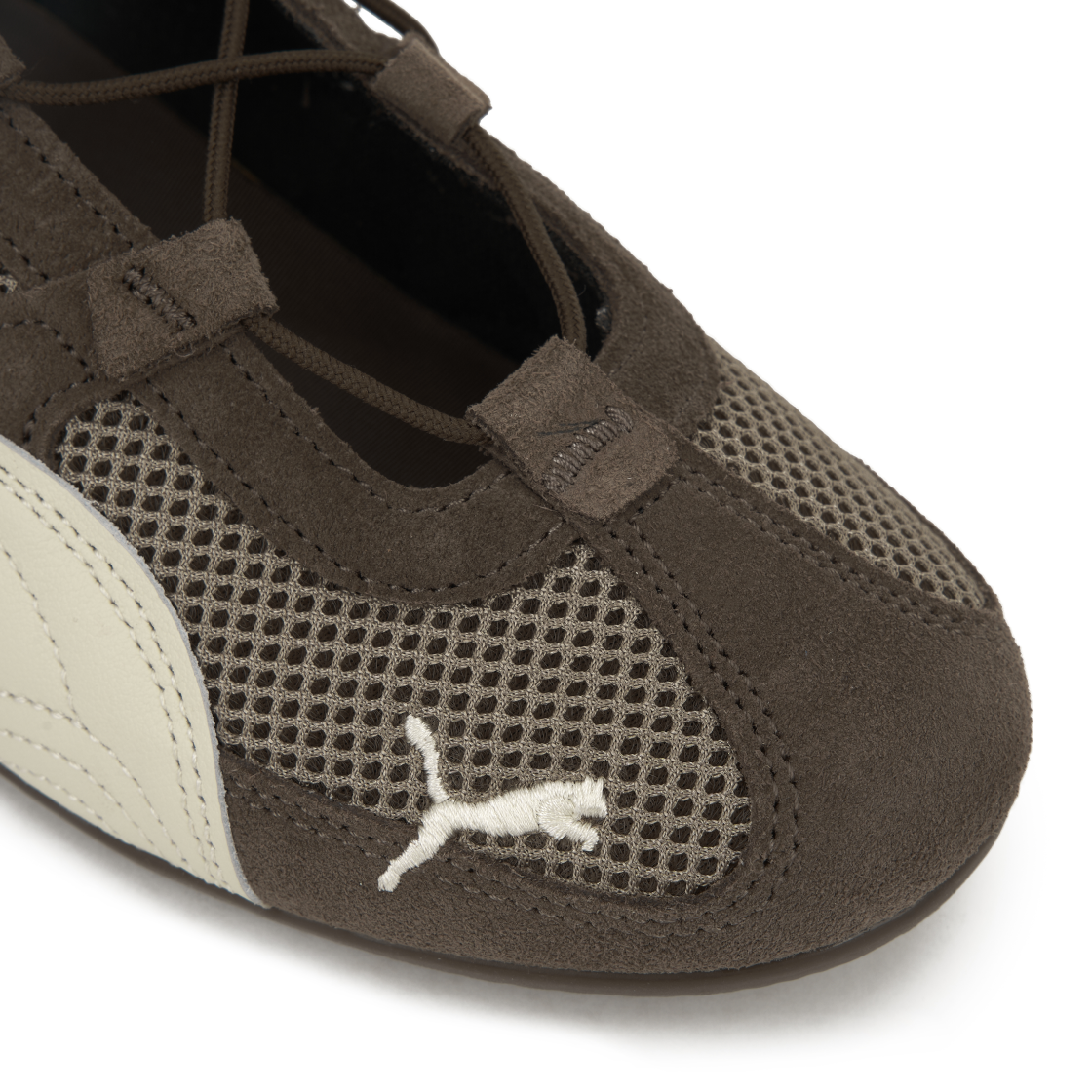 (W) 푸마 스피드캣 고 브라운 화이트((W) Puma Speedcat Go Brown White) - 7