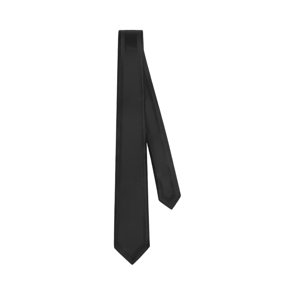 68C1047B6183-C900 Dior Murlure Tie Silk Black