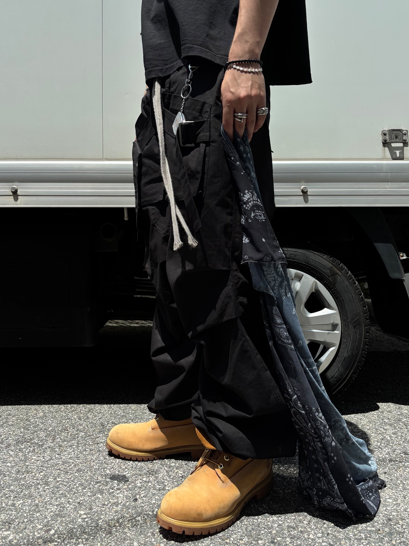 Timberland Premium 6 inch Waterproof Boot Wheat Nubuck - Wide, Wapworks Wide Safety Cargo Pants Black 착용 스타일 - 3