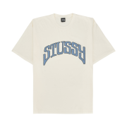 Stussy Pigment Dyed Arched T-shirt Natural